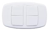 Handheld 4-Button Remote, White, WSS0S-R0W