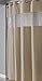 Hookless RBH14HH06 PEVA Shower Curtain - Brownstone