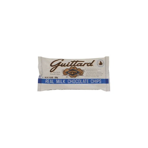 Guittard Milk Chocolate Maxi Chips (Economy Case Pack) 11.5 Oz Bag (Pack Of 12)