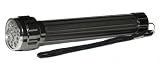 Keystone 12C 12-LED Bright Aluminum Flashlight with Batteries, Charcoal