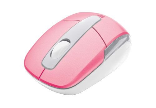 Trust Wireless Mini Travel Mouse - Pink Picture