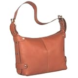 David King Wide Strap Handbag with Multiple Eyelets
