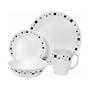 Corelle Livingware Geometric 16-Piece Dinnerware Set, Service for 4