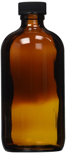 Greenhealth--8-Oz-Amber-Glass-Bottle-with-Phenolic-Lid