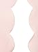 Persun Women Open Back Two-layer Scallop Trims Blouse
