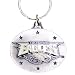 Philadelphia Eagles Pewter Oval Keychain