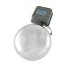 Amico AC 220V 50W 200mm 8" Diameter Metal Electric Bell Gray Silver Tone