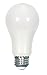Satco 10A19/LED/5000K/120V LED Type A, 10W E26 A19, Frosted White Bulb [Pack of 12]