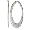 Lucky Brand Large Twisted Hoop Earrings