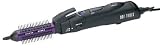 HOT TOOLS 1079 Hot Air Brush With Retractable Bristles, Black/Purple, 1 1/4 Inches