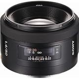 Sony 50mm f/1.4 Lens for Sony Alpha Digital SLR Camera Sony 50mm f/1.4 Lens for Sony Alpha Digital SLR Camera