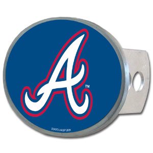 MLB Atlanta Braves Oval Hitch Cover