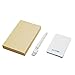 Blithe Portable Pocket Charger-2600mAh ultrathin credit card Power Bank with Built-In Micro USB & Apple Lightning Cable For Apple iPhone iPad Samsung Galaxy and Other (Micro USB)