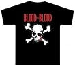 BLOOD FOR BLOOD - Skull - Black T-shirt