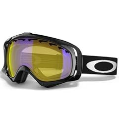 Schneebrille Oakley Crowbar jet black high intensity amber pola