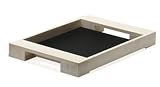 Legnoart TIME SQUARE Tray, Natural Bamboo, Small, Designed by Bjorn Blisse
