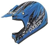 KBC DRT-X BIONIC BLUE YSM MOTORCYCLE Off-Road-Helmet