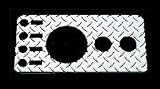 Diamod Tread Dash Overlay - CJ7.W/Radio