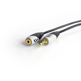 3.5mm audio / aux in extension cable 3.0m
