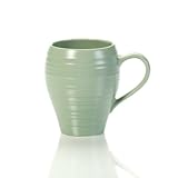 Mikasa Swirl Sage 14-Ounce Mug