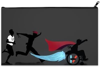 Barandrre Popular music band91 Custom 100%polyester fabric Stylish School Pencil Case Bag£¨Twin sides)