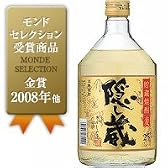 乙　隠し蔵　長期貯蔵 麦　25° 720ML 1本