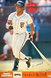 San Francisco Giants KEVIN MITCHELL Baseball SPORTS ILLUSTRATED Poster Mint Sealed (23" x 35") 1989