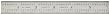 Starrett C604R-6 6-Inch Steel Rule with Inch Graduations