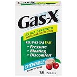 Gas X Chewable Tablets Extra Strength Cherry Creme 18 Each Gas X Chewable Tablets Extra Strength Cherry Creme 18 Each
