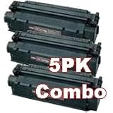 5-Pack Canon X25 (8489A001AA) Compatible Black Laser Toner Cartridge for Canon imageClass MF3110/MF5