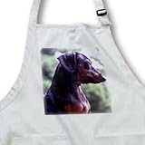 Black Dachshund - Waist Apron With Pockets - B000MB7V9U