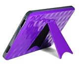 read full review Cosmos ® Purple Color TPU Hard Case with Built-in Kick Stand for Kindle Fire + Cosmos Cable Tie