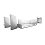 Philips 1000 Watts DVD Home Theater System with DivX Ultra, HTS3440/37