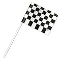 Checkered Flag Racing Cupcake Picks - 24 ct