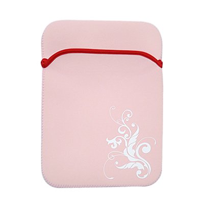 Pink Neoprene 10 Netbook Sleeve Case for Fujitsu, Samsung, Dell, Acer, ASUS Eee PC, Gateway, HP, Sony, Compaq