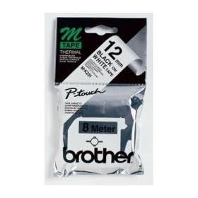 Brother M K231BZ - Printer tape black on white - Roll (1.2 cm x 8 m)