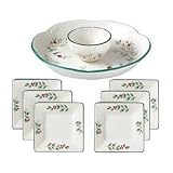Pfaltzgraff Winterberry Chip and Dip Appetizer Set
