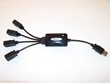 Sabrent USB-CBBH USB 2.0 Flexible 4-Port Self-Powered Mini Hub
