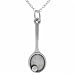 Jewelry : Sterling Silver Tennis Ball and Raquet Necklace