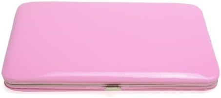 Solid Color Flat Clutch Opera Women's Wallet -- Many Color Options (Rose)