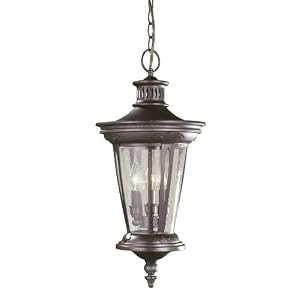 World Imports Lighting 74263-89 Northampton 3-Light Exterior Hanging Lantern, Bronze by World Imports