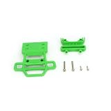 Front Bumper & Bumper Mount, Green: Monster Jam by Traxxas