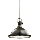 Kichler Lighting 2666OZ 1-Light 150-Watt Incandescent Mini Pendant