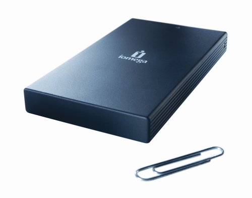 Buy Now at Amazon.com: Iomega Portable Hard Drive, FireWire 400/USB 2.0, 120GB Black - 33721