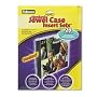 FELLOWES(99947) Standard Jewel Case Inserts, Laser/Ink Jet Printer, Glossy Finish, 20/Pack