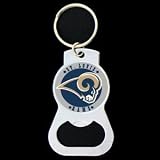St. Louis Rams Bottle Opener Key Ring - NFL Football Fan Shop Sports Team Merchandise