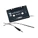 Car Black Cassette tape Adaptor for MP3 iPod Nani CD MD