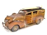 1939 Chevrolet Woody Wagon Surf Weathered 1:18 Diecast