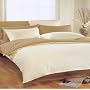 Reversible Ivory/Latte Super King Duvet Cover