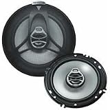 Kenwood KFC-1661S 180 Watt 6.5-Inch 3-Way Speaker System